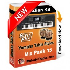 Yamaha Mix Songs Tabla Styles Set 15 - Indian Kit (SFF1 & SFF2) - Keyboard Beats